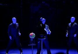 Blue Man Group amplía su estancia en la carpa instalada junto a ExpoMeloneras