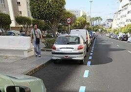 La zona azul se cobrará a mediodía en 25 calles y habrá nuevas zonas verdes en Triana, La Minilla y San Cristóbal