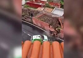 Yeray Lemes se sale de la carretera y se estrella contra una casa en el Rally Norte de Tenerife