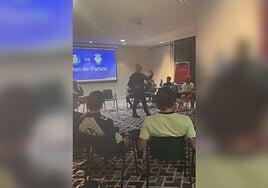 La arenga de Ramírez a la plantilla antes del Getafe - UD Las Palmas: «A mi padre le dio un amago de infarto»