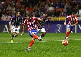 Los goles de la victoria del Atlético ante el colista