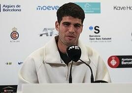 Ethan Quinn, primer rival de Carlos Alcaraz en el Godó