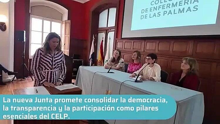 Toma posesión la nueva Junta de Gobierno del Colegio de Enfermería de Las Palmas