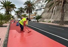 Los remanentes salvan el carril bici de Las Palmas de Gran Canaria