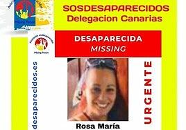 Buscan a Rosa María, desaparecida en Las Palmas de Gran Canaria