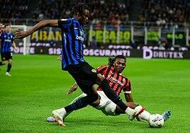 El Inter se queda sin opciones de triplete tras perder con el Milan