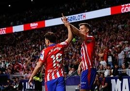 El Atlético se rearma a costa de un Rayo blandito