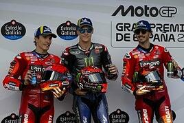 Sorpresa en Jerez: Fabio Quartararo le quita la pole a Marc Márquez