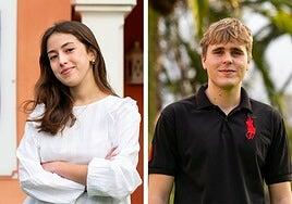 Silvia y Roque, del Colegio Hispano Inglés, galardonados en la Olimpiada Española de Biología