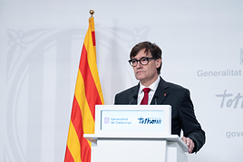 La oposición denuncia la «desaparición» de Illa durante el apagón