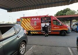 El vehículo del puesto de mando avanzado, recurso vital para San Bartolomé de Tirajana en pleno apagón