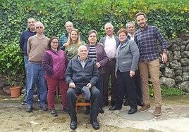 La familia González pregona este viernes la Fiesta de San José y La Cruz en Teror