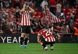 Una noche negra evapora la final soñada por el Athletic