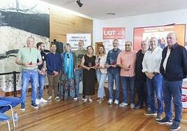 UGT da sus reconocimientos por la labor sindical