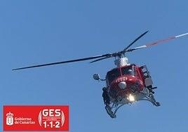 Un escalador se precipita cuatro metros en Tejeda