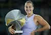 Sabalenka reina por tercera vez en Madrid