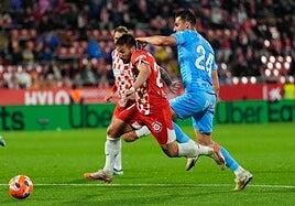 El Girona aleja el fantasma del descenso con victoria ante el Mallorca