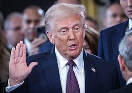 Donald Trump, «¿respeta usted la Constitución?»: «No lo sé»