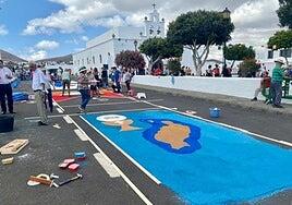 La sal para las alfombras del Corpus se traerá de Andalucía