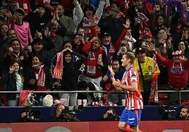 Sorloth regala un póker y entra en la historia de la Liga