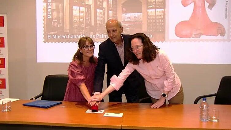 Correos presenta un sello dedicado a El Museo Canario