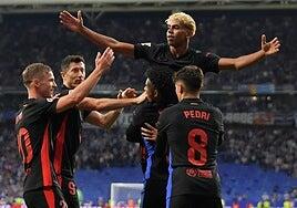 Lamine Yamal corona la Liga del Barça