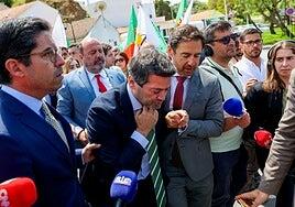 El candidato ultra portugués abandona otra vez un acto de campaña al sentirse indispuesto