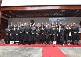 Abogados noveles y veteranos celebran la festividad de San Juan Nepomuceno