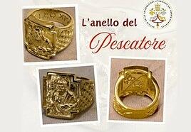 El Vaticano presenta el Anillo del Pescador del Papa León XIV