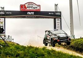 Rogelio Peñate finaliza el Rally de Portugal en una meritoria octava plaza