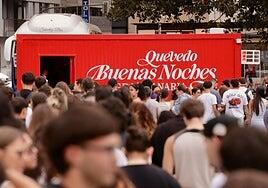 La locura por Quevedo inunda el parque Santa Catalina