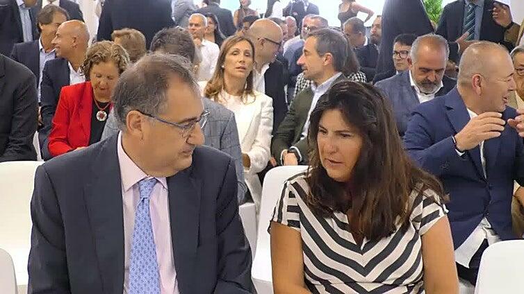 Fernando Clavijo asiste a la inauguración del Centro Tecnológico Aerolaser