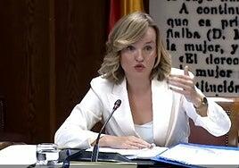 Pilar Alegría en el Senado: «¡Jamás tuve conocimiento de la existencia de esa fiesta!»