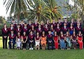 Graduación de los alumnos del Colegio Hispano Inglés
