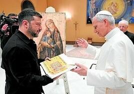 La posible paz en Ucrania pasa por el Vaticano