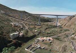 Obras Públicas ocupará en junio el suelo para hacer los puentes de El Risco-Agaete