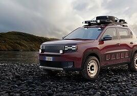 Grande Panda 4x4, un prototipo heredero del icónico Panda 4X4 de los 80