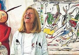 Marta Mariño imparte un taller de pintura gratuito en la Casa-Museo Antonio Padrón
