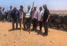 Gracias a Antonio Curbelo en la gambuesa de Jarugo