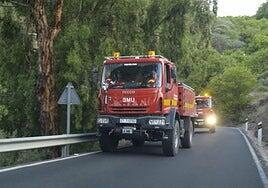 Gran Canaria pide al Estado que la UME actúe en los incendios forestales de nivel 1