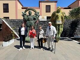 Los Reyes de Noruega visitan Tenerife en secreto para homenajear a un viejo amigo