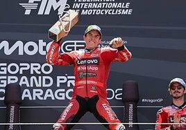 Marc Márquez firma el fin de semana perfecto en Aragón