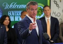 Gavin Newsom, otro enemigo para Trump: «Es un mentiroso de pura cepa. Devuelva el control a California»