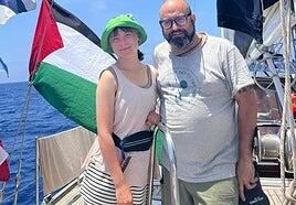 El riojano de la Flotilla de la Libertad