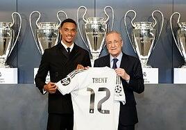 Alexander-Arnold: «Crecí viendo ganar al Real Madrid y quería ser parte de esto»