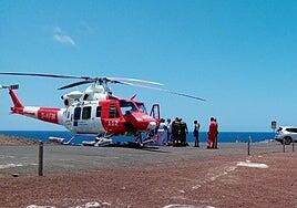 Fallece una mujer tras caer al mar desde unas rocas en Sardina del Norte