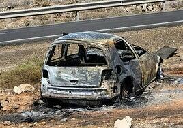 Fallece un hombre al volcar e incendiarse el vehículo en el que viajaba en Fuerteventura