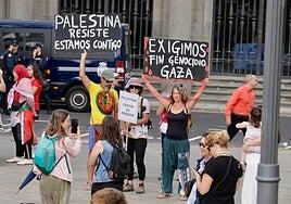 Canarias pide «el fin del genocidio» en Gaza con una docena de concentraciones