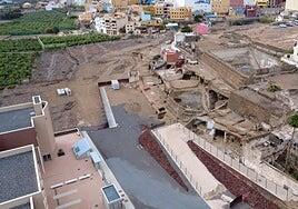 Gáldar licita nuevos accesos al IES Agáldar para proteger varias cuevas prehispánicas