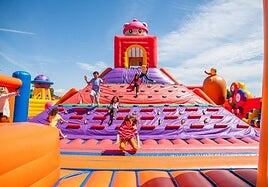 Telde acogerá el parque de atracciones hinchable más grande del mundo